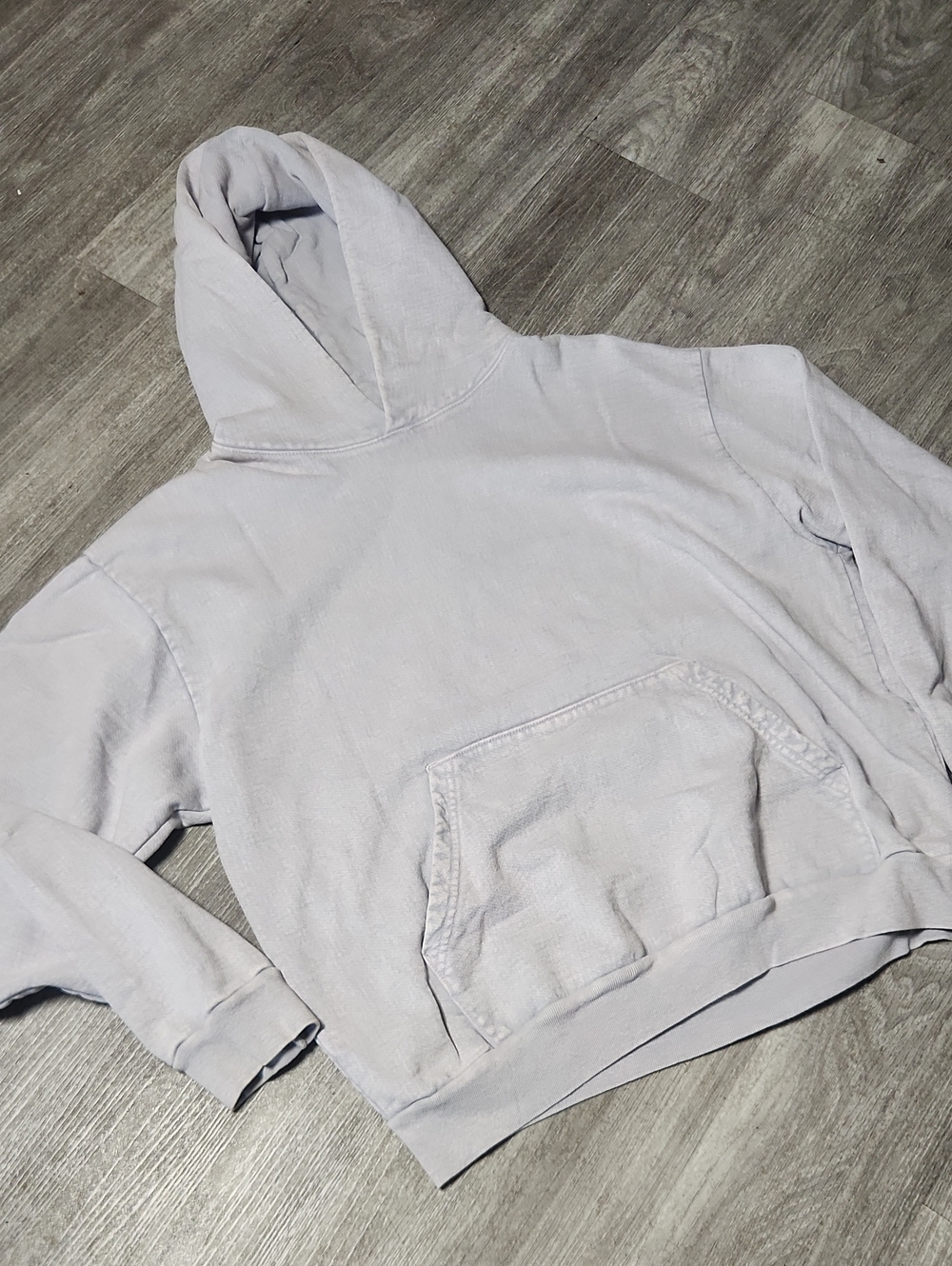 Los Angeles Apparel Hoodie 14OZ Ice Grey Sz M